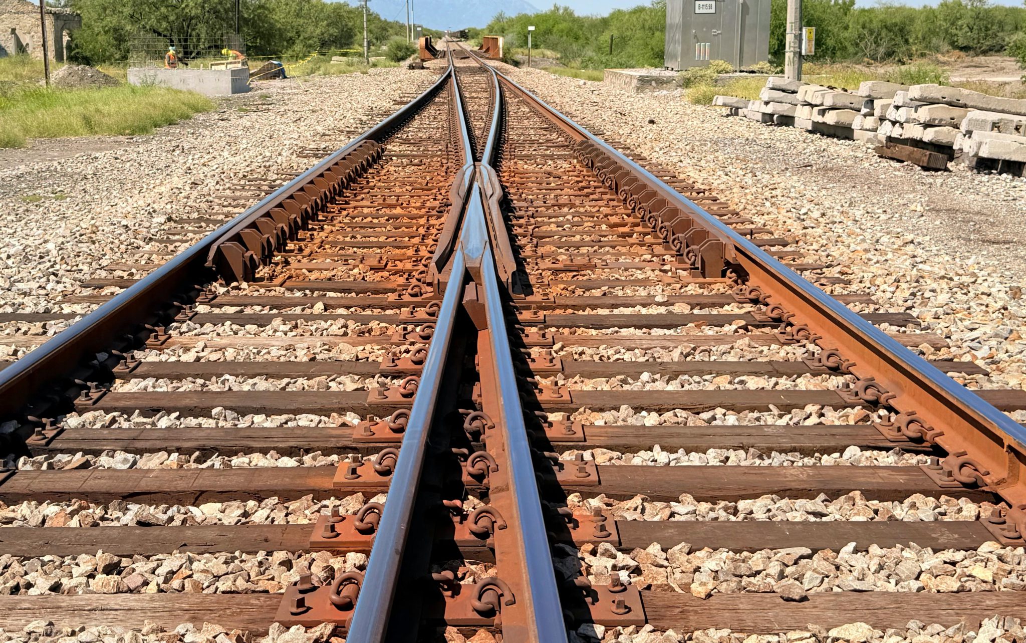 2 sporen, beeld bij spoor 2 traject